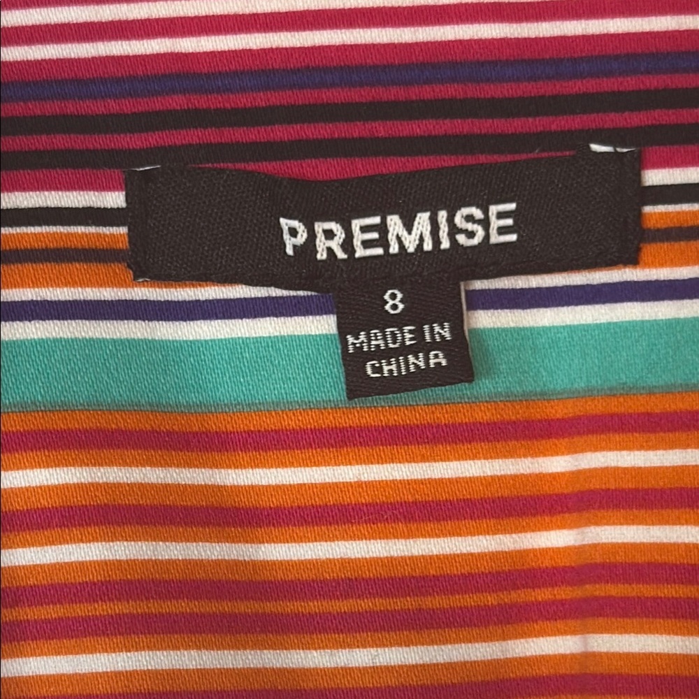 Multicolor Striped Blazer - Picture 9 of 9